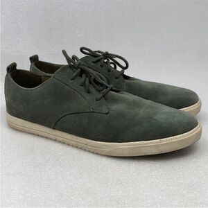 CLAE Shoes Ellington Green Suede Premium Casual Sneakers Men’s Size 10.5